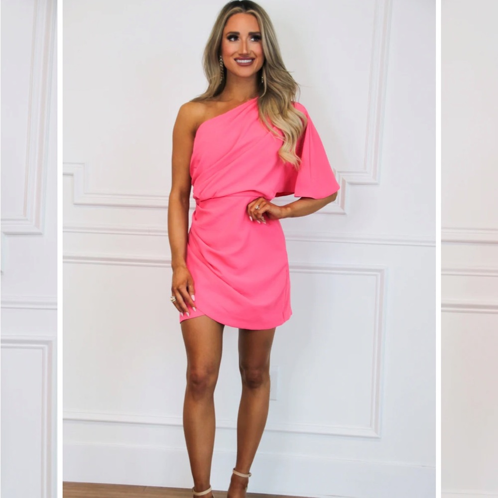 Electric pink Mini Dress